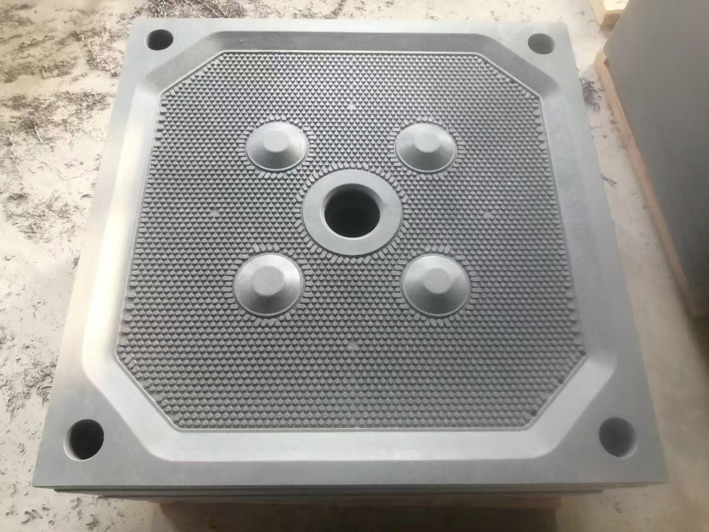 Filter plate of filter press